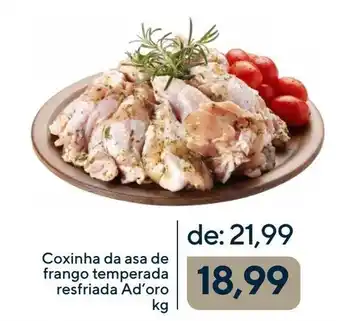 Coxinha da asa de frango temperada resfriada Ad'oro