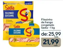 Coop Filezinho de frango congelado Sadia oferta