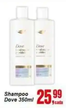 Negreiros Shampoo Dove oferta