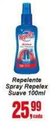 Negreiros Repelente Spray Repellex Suave oferta
