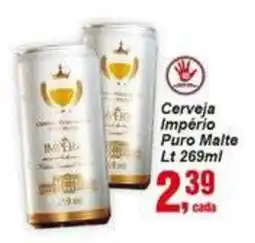 Negreiros Cerveja Império Puro Malte oferta