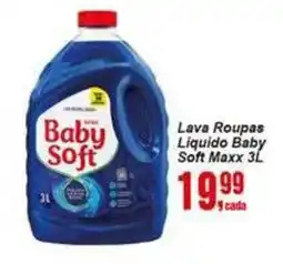 Negreiros Lava Roupas Liquido Baby Soft Maxx oferta