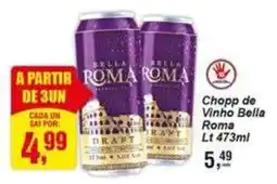 Negreiros Chopp de Vinho Bella Roma oferta