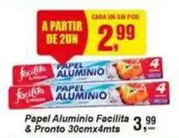 Negreiros Papel alumínio facilita & pronto oferta