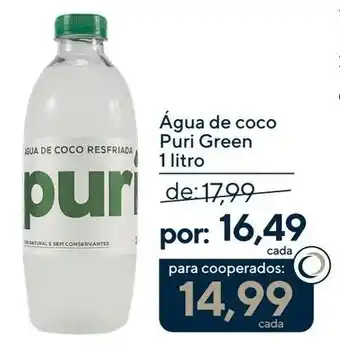 Água de coco puri green