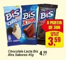 Negreiros Chocolate Lacta Bis Xtra Sabores oferta