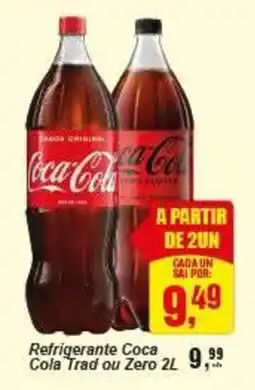 Negreiros Refrigerante Coca Cola Trad ou Zero oferta