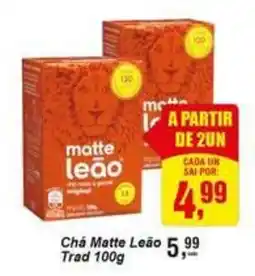 Negreiros Chá matte leão oferta