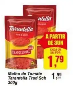 Negreiros Molho de Tomate Tarantella Trad Sch oferta