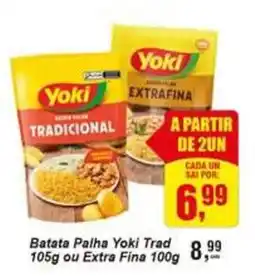 Negreiros Batata Palha Yoki Trad ou Extra Fina oferta