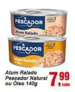 Negreiros Atum ralado pescador natural ou oleo oferta