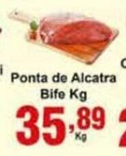Rossi Supermercado Ponta de Alcatra Bife 1kg oferta
