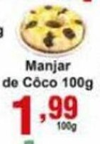 Rossi Supermercado Manjar de Coco 100g oferta