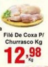 Rossi Supermercado File de Coxa p/ Churrasco 1kg oferta