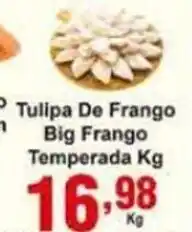 Tulipa de Frango Big Frango Temperada 1kg
