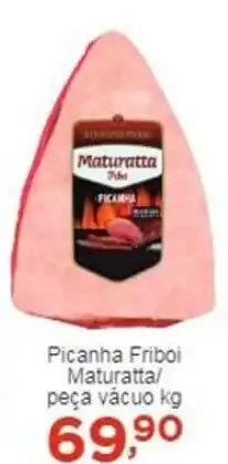 Rossi Supermercado Picanha Friboi Maturatta/ peca vacuo 1kg oferta