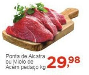 Rossi Supermercado Ponta de Alcatra ou Miolo de Acem pedaco 1kg oferta