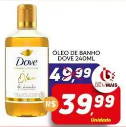 Supermercado Bem Barato Óleo de banho dove oferta