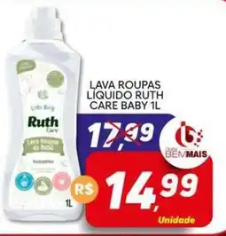 Supermercado Bem Barato Lava roupas liquido ruth care baby oferta