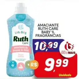 Supermercado Bem Barato Amaciante ruth care baby 1l fragrâncias oferta