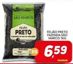 Supermercado Bem Barato Feijão preto fazenda são marco oferta