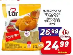 Supermercado Bem Barato Empanitos de frango lar oferta