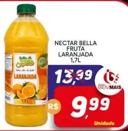 Supermercado Bem Barato Nectar bella fruta laranjada oferta