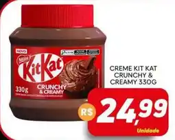 Supermercado Bem Barato Creme kit kat crunchy & creamy oferta