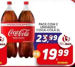 Supermercado Bem Barato Coca-Cola sabor original menos açucar oferta
