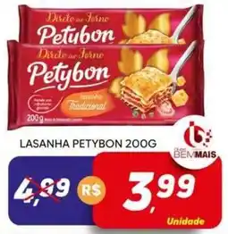 Supermercado Bem Barato Lasanha petybon oferta
