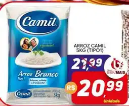 Supermercado Bem Barato Arroz branco tipo 1 oferta