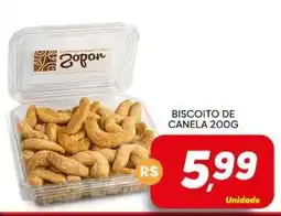 Supermercado Bem Barato Biscoito de canela oferta