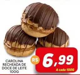 Supermercado Bem Barato carolina recheada de doce de leite oferta