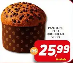 Supermercado Bem Barato Panetone poli chocolate oferta