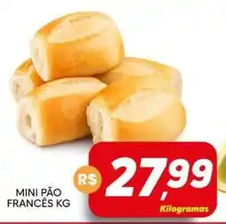 Supermercado Bem Barato Mini pão francês kg oferta