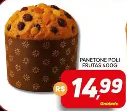 Supermercado Bem Barato Panetone poli frutas oferta