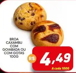 Supermercado Bem Barato Broa caxambu com goiabada ou com gotas oferta