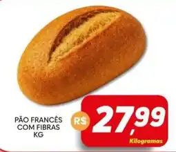 Supermercado Bem Barato Pão francês com fibras oferta