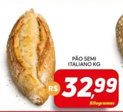 Supermercado Bem Barato Pão semi italiano kg oferta