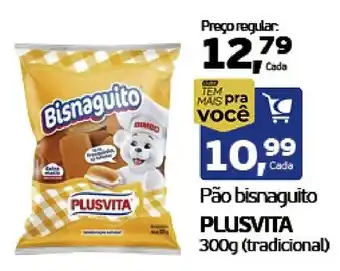 Pão bisnaguito plusvita