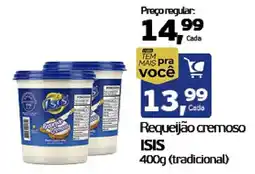 Cometa Supermercados Requeijão cremoso ISIS oferta
