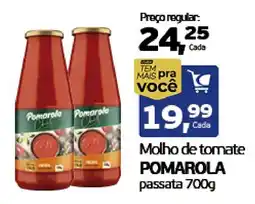 Cometa Supermercados Molho de tomate pomarola passata oferta