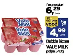Cometa Supermercados Bebida láctea vale milk oferta