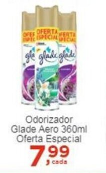 Rossi Supermercado Odorizador Glade Aero 360ml oferta especial oferta