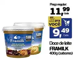 Cometa Supermercados Doce de leite framilk oferta