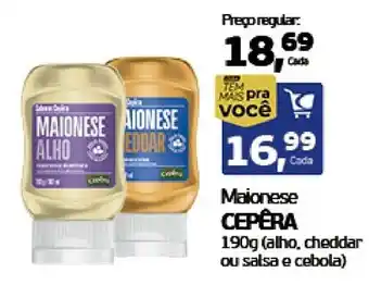 Cometa Supermercados Maionese cepêra oferta
