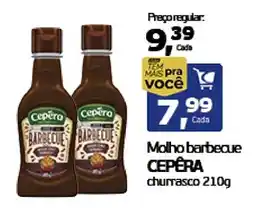 Cometa Supermercados molho barbecue cepêra churrasco oferta