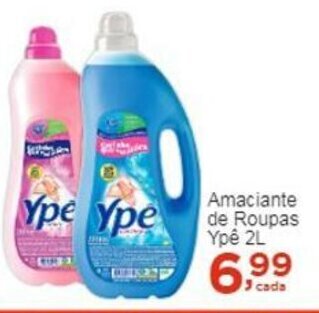Rossi Supermercado Amaciante de roupas Ype 2L oferta