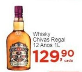 Whisky Chivas Regal 12 anos 1L