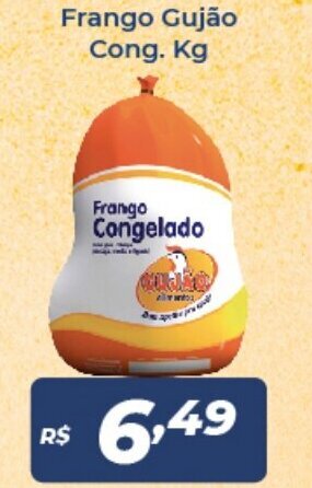 Atakarejo Frango Gujao Cong. 1kg oferta